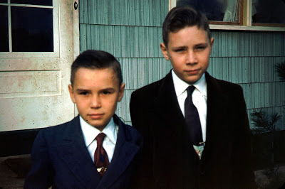 Jeff & Cork Thanksgiving 1954